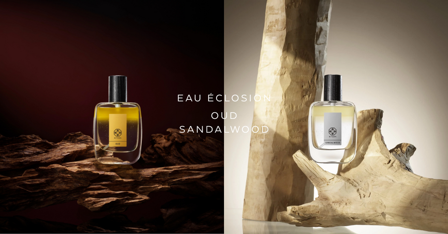 水性香水 オー・エクロジオンからOUD （ウード）とSANDALWOOD（サンダルウッド）が新登場