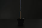 PORCELAIN INCENSE BURNER BLACK