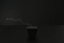 PORCELAIN INCENSE BURNER BLACK